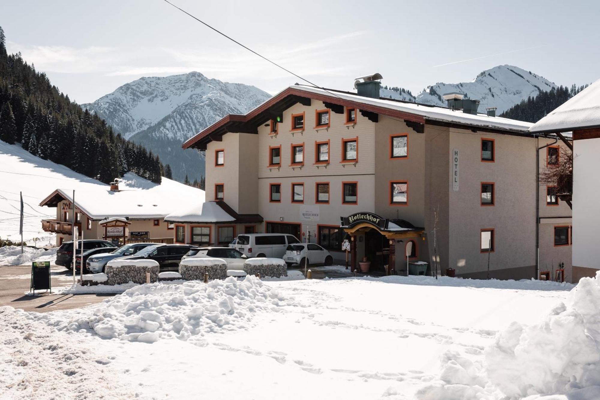 Hotel Rotlechhof Berwang Bagian luar foto